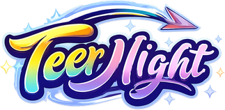 teer night সাইটের সোনালি লোগো